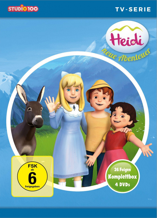 Filmek Heidi (CGI) - Staffel 2 - Komplettbox, 26 Folgen [4 DVDs] 