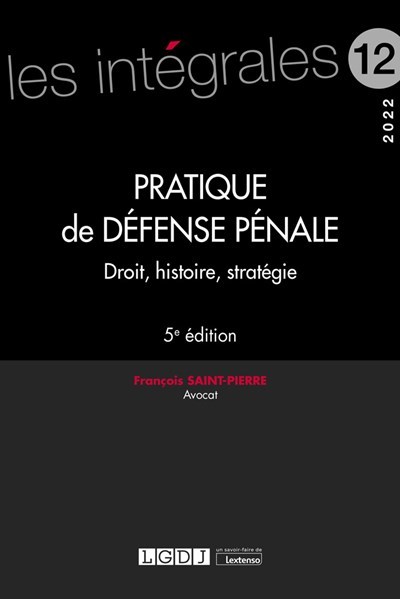 Carte Pratique de défense pénale SAINT-PIERRE F.