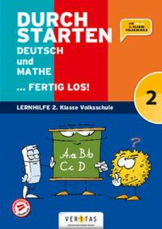 Книга Durchstarten Volksschule  2. Klasse - Deutsch und Mathe ... fertig los! - Übungsbuch Eva Eibl