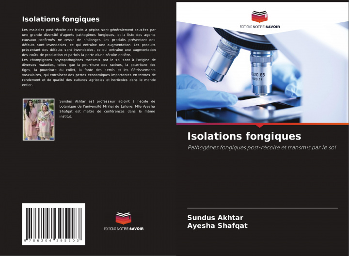 Knjiga Isolations fongiques Ayesha Shafqat