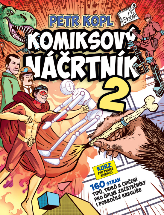 Kniha Komiksový náčrtník 2 Petr Kopl