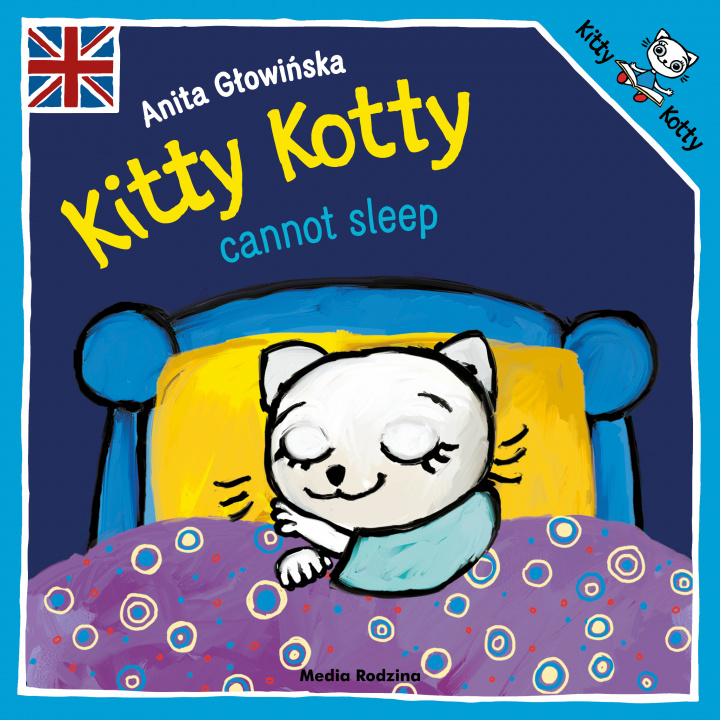 Książka Kitty Kotty cannot sleep Głowińska Anita