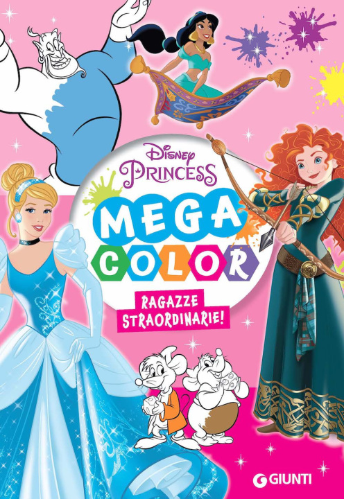 Carte Ragazze straordinarie. Mega color. Disney Princess 