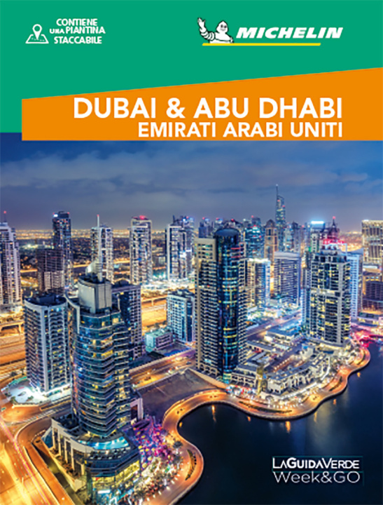 Carte Dubai e Abu Dhabi. Emirati Arabi Uniti 