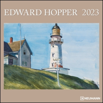 Календар/тефтер Edward Hopper 2023 - Wand-Kalender Neumann