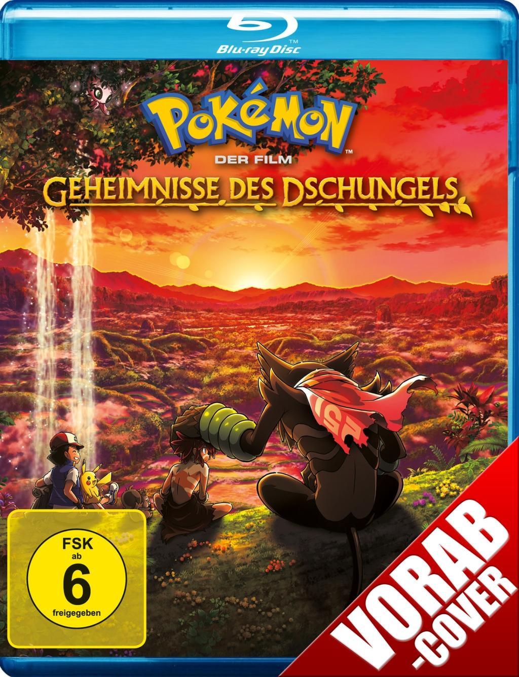 Video Pokémon  Der Film: Geheimnisse des Dschungels, 1 Blu-ray Tetsuo Yajima