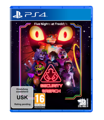 Video Five Nights at Freddy's: Security Breach, 1 PS4-Blu-Ray-Disc 