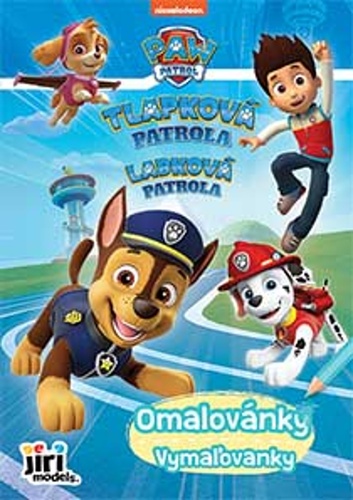 Könyv Omalovánky A5+ Tlapková patrola 