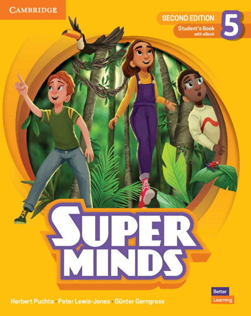 Könyv Super Minds Second Edition Level 5 Student's Book with eBook British English Herbert Puchta