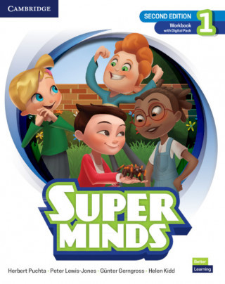 Book Super Minds Level 1 Workbook with Super Practice Book and Digital Pack British English Herbert Puchta