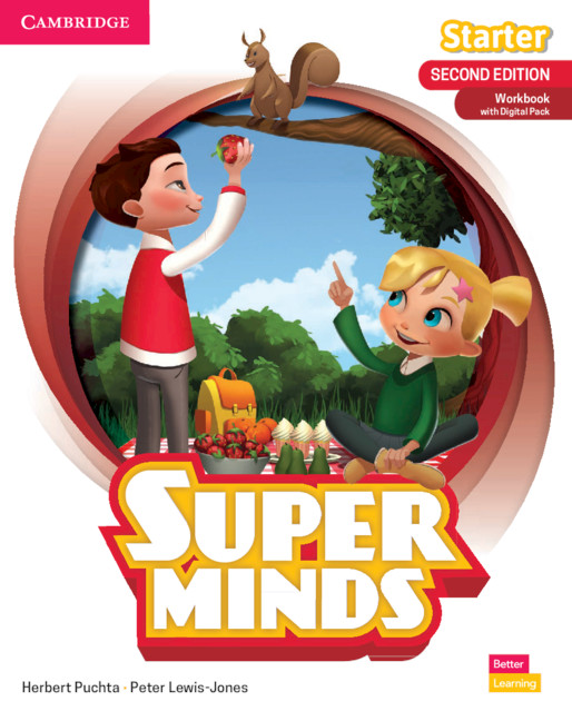 Książka Super Minds Starter Workbook with Digital Pack British English Herbert Puchta
