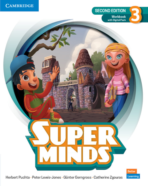 Könyv Super Minds Level 3 Workbook with Digital Pack British English Herbert Puchta