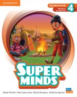 Könyv Super Minds Level 4 Workbook with Digital Pack British English Herbert Puchta