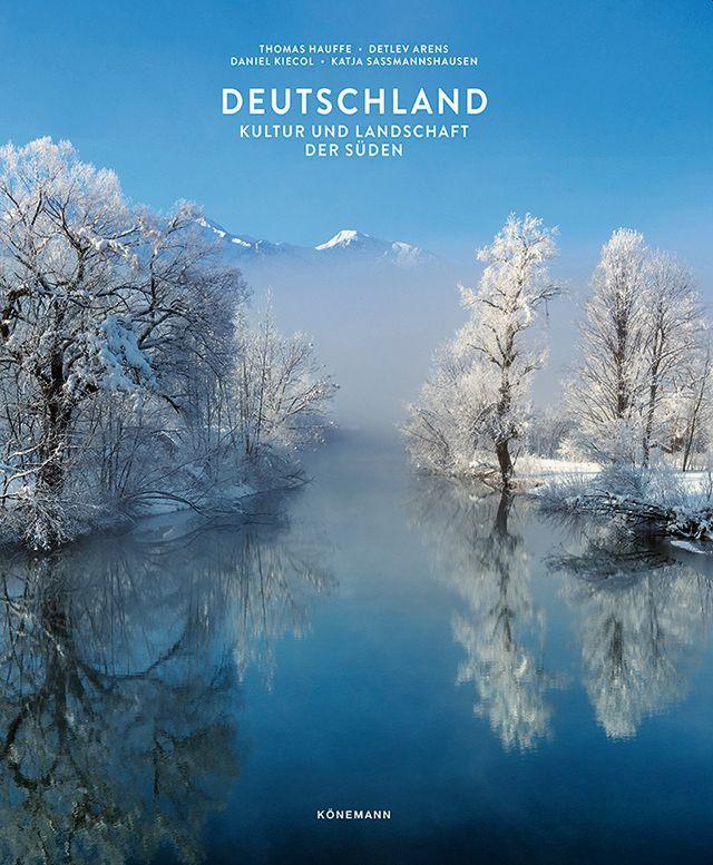 Carte Deutschland - Kultur und Landschaft - Der Süden 