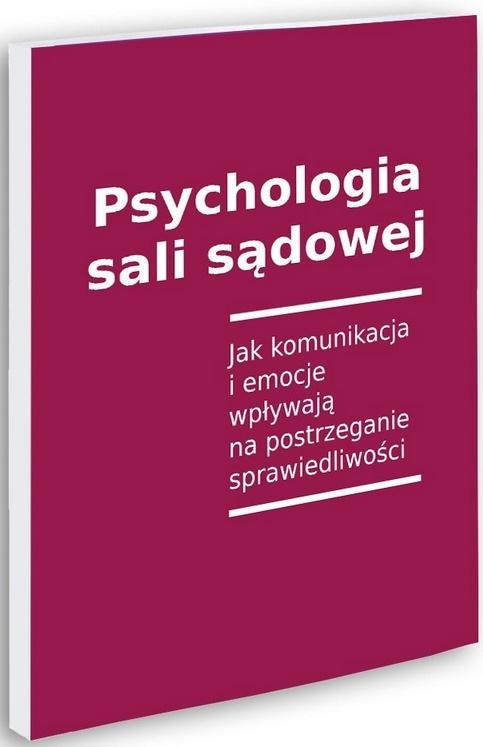 Book Psychologia sali sądowej Magdalena Najada