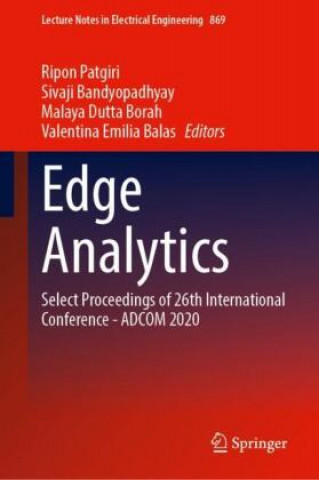 Книга Edge Analytics Ripon Patgiri