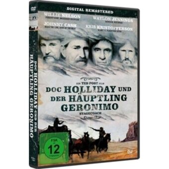 Filmek Doc Holliday und der Häuptling Geronimo, 1 DVD Ted Post