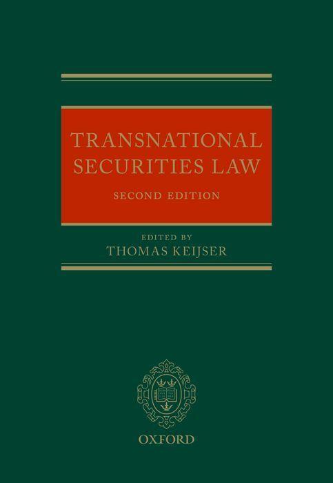 Knjiga Transnational Securities Law 2e Thomas Keijser