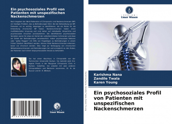 Kniha Ein psychosoziales Profil von Patienten mit unspezifischen Nackenschmerzen Zandile Twala