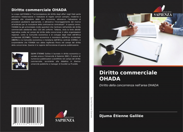 Knjiga Diritto commerciale OHADA Djuma Étienne Galilée