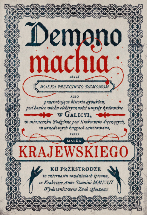 Kniha Demonomachia Marek Krajewski
