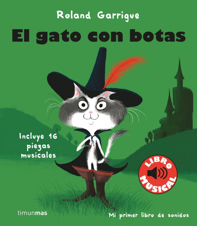 Book El gato con botas. Libro musical ROLAND GARRIGUE