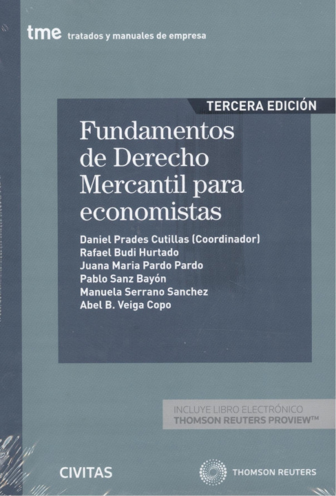 Книга Fundamentos de derecho mercantil para economistas DENIAL PRADES