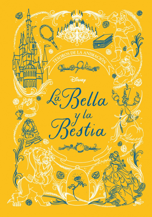 Könyv La Bella y la Bestia. Tesoros de la animación 