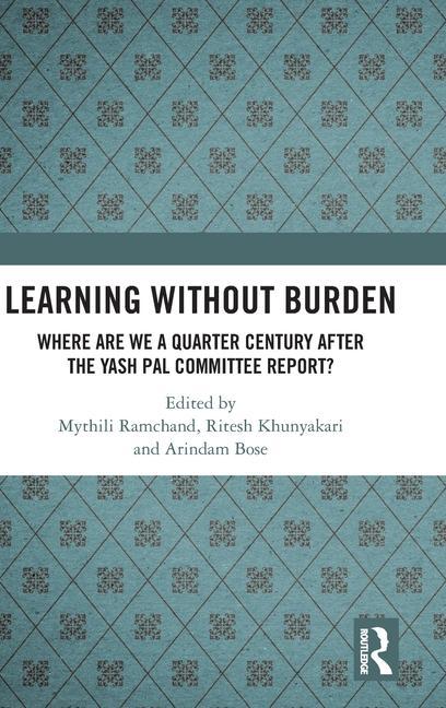 Knjiga Learning without Burden Mythili Ramchand