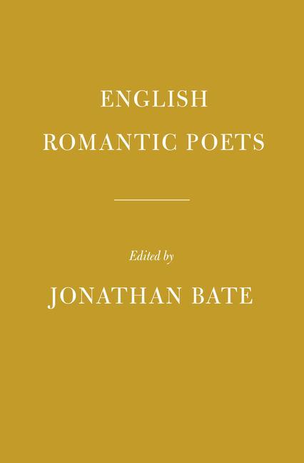 Kniha English Romantic Poets 