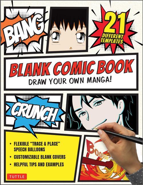 Kniha Blank Comic Book Noboru Murata