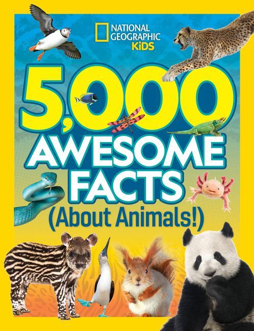 Kniha 5,000 Awesome Facts About Animals 