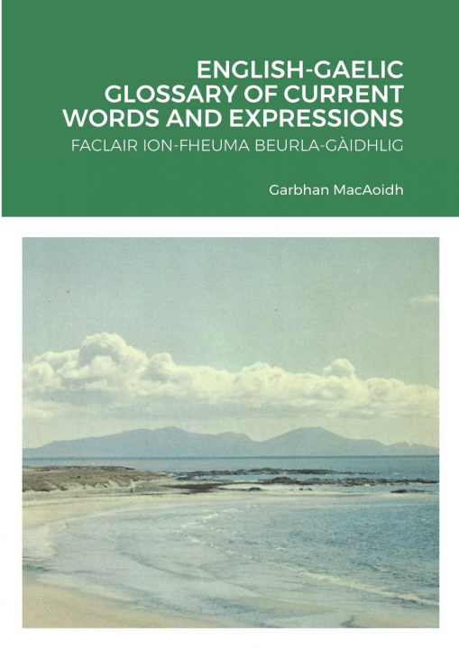 Book English-Gaelic Glossary of Current Words and Expressions 