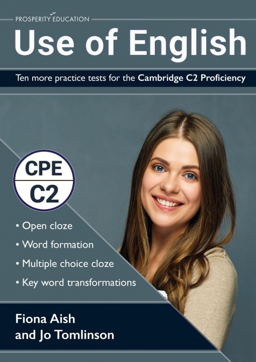 Kniha Use of English: Ten more practice tests for the Cambridge C2 Proficiency Jo Tomlinson