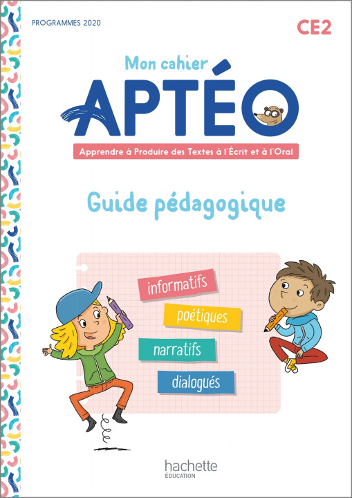 Boek Mon cahier Aptéo CE2 - Guide pédagogique - Ed. 2022 Laurent Gourvez