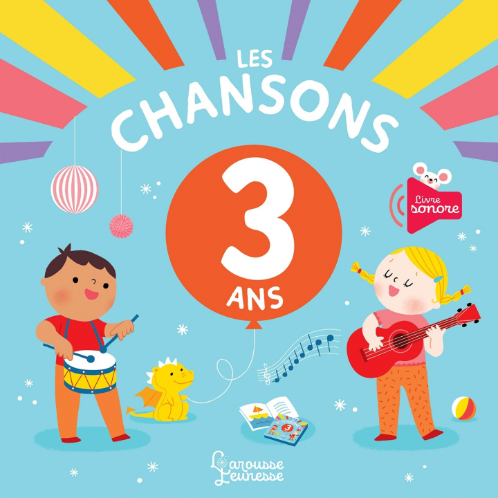 Libro Les chansons de mes 3 ans 