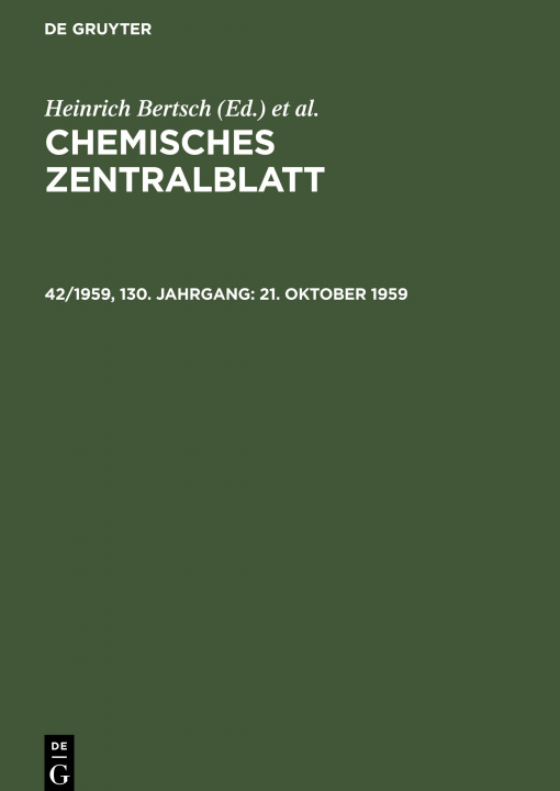 Книга 21. Oktober 1959 Wilhelm Klemm