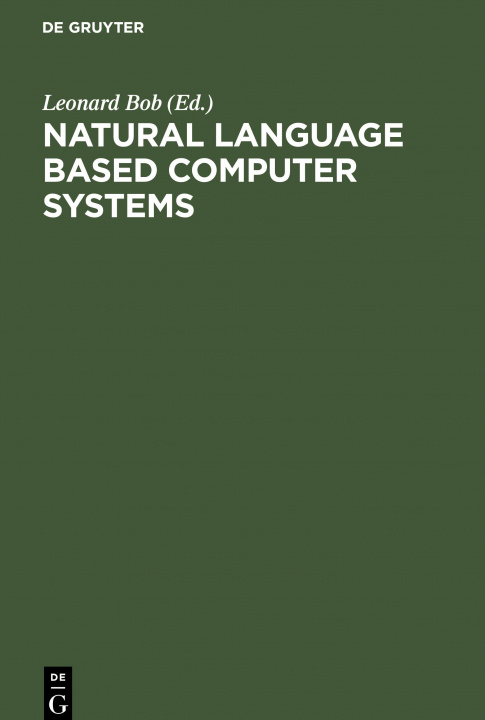 Knjiga Natural Language Based Computer Systems No Contributor