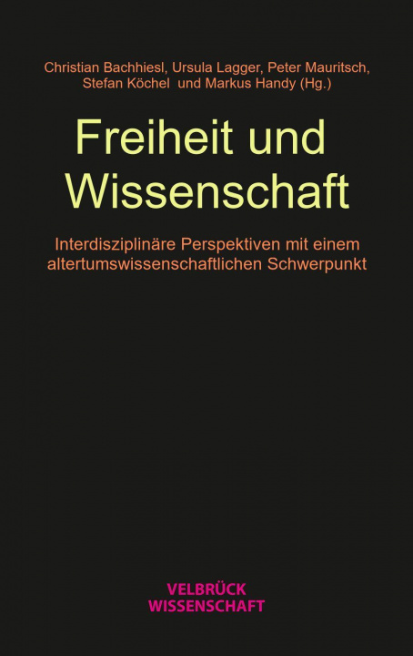 Kniha Freiheit und Wissenschaft Stefan Köchel