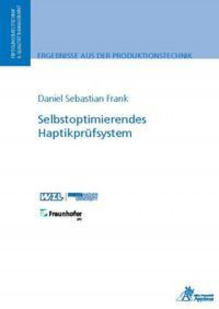 Knjiga Selbstoptimierendes Haptikprüfsystem Daniel Frank