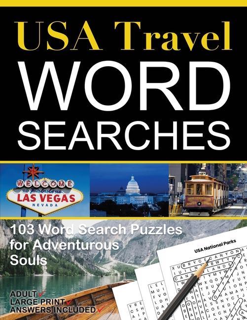 Book USA Travel Word Searches 