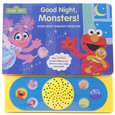 Carte Sesame Street: Good Night, Monsters: Good Night Starlight Projector Pi Kids
