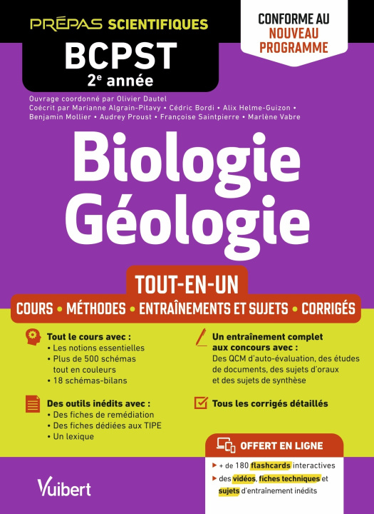 Kniha Biologie-Géologie BCPST 2e année - Tout-en-un - Conforme au nouveau programme Proust