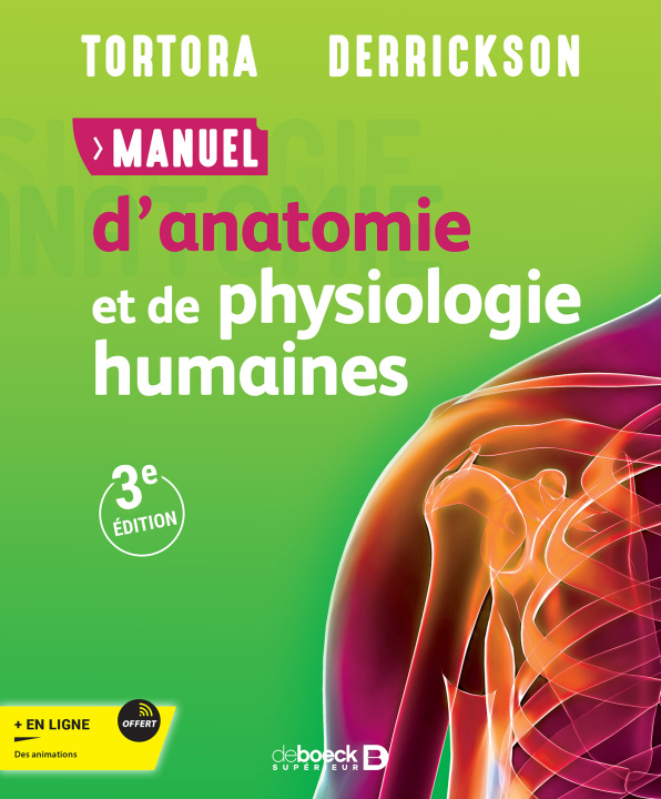 Carte Manuel d'anatomie et de physiologie humaines Derrickson