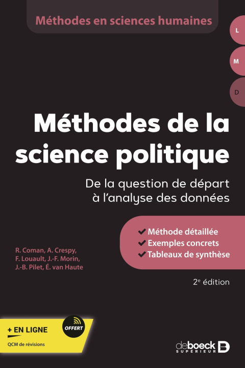 Kniha Méthodes de la science politique Coman