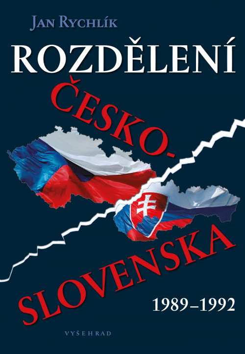 Carte Rozdělení Československa 1989-1992 Jan Rychlík
