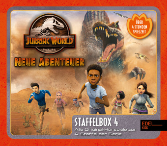 Hanganyagok Jurassic World - Neue Abenteuer: Staffelbox 4 