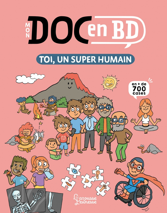 Książka Mon Doc en BD : toi, un super humain Stéphanie Ledu