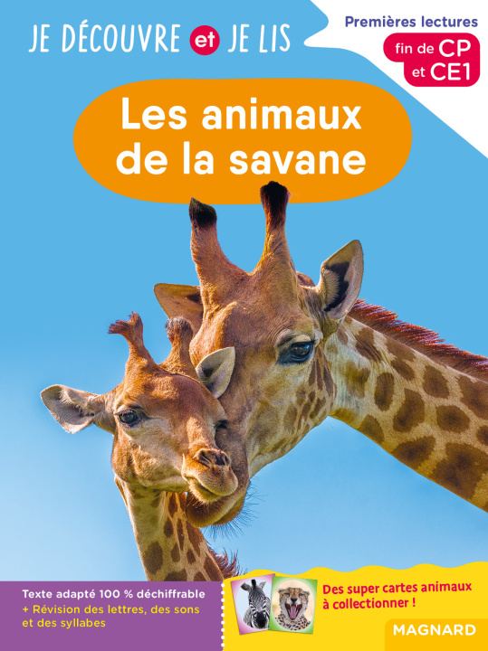 Kniha Je découvre et je lis CP et CE1 - Les animaux de la savane Barthomeuf-Schillinger