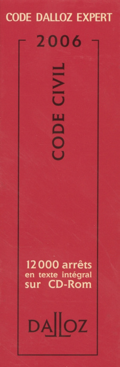 Book CODE DALLOZ EXPERT CODE CIVIL 2006 collegium